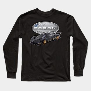 Pagani Zonda Supercar Products Long Sleeve T-Shirt